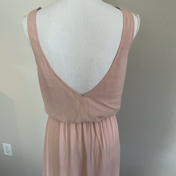 SHOW ME YOUR MUMU Kendal Maxi Dress L Dusty blush - Picture 10 of 14